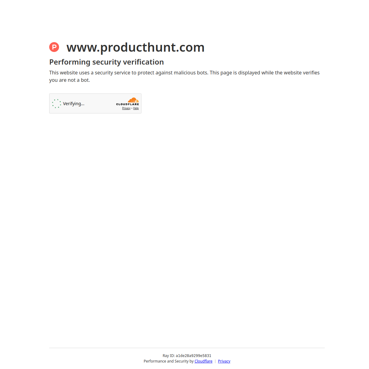Product Hunt 官网截图